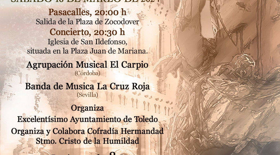 La agrupación musical El Carpio de Córdoba y la banda de música de La Cruz Roja de Sevilla actuarán en el XIII certamen Solidario de bandas